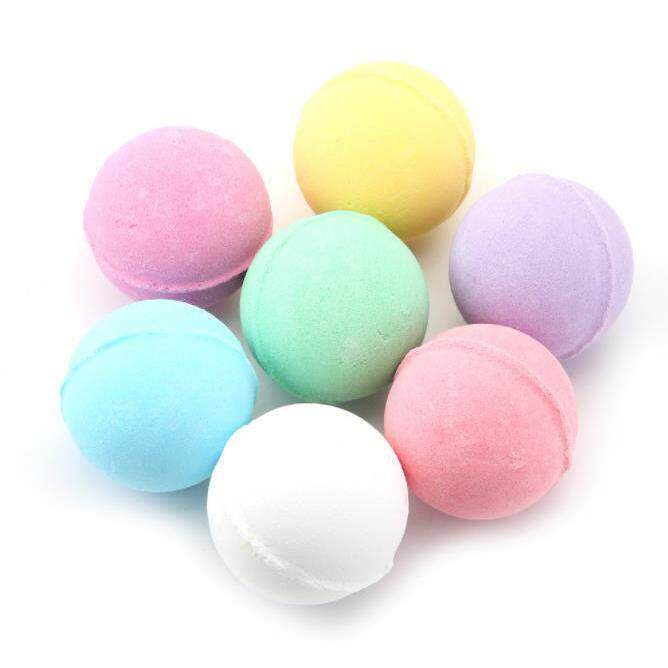 60g Multicolor Bath Ball Natural Bubble Fizzer Bath Bomb Hom图片