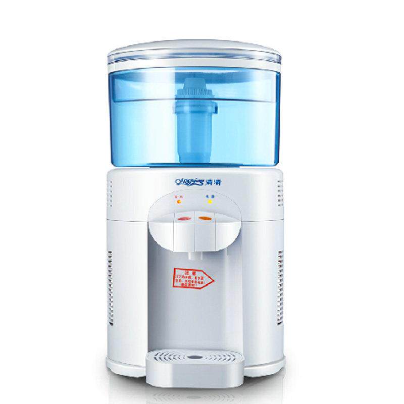 清饮水机立家297清用台式冷暖式直饮水净水器水桶式水器迷你小净