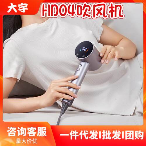 大宇HD04低噪高速吹风机家用负离子电吹风大风力吹风筒宿舍用学生