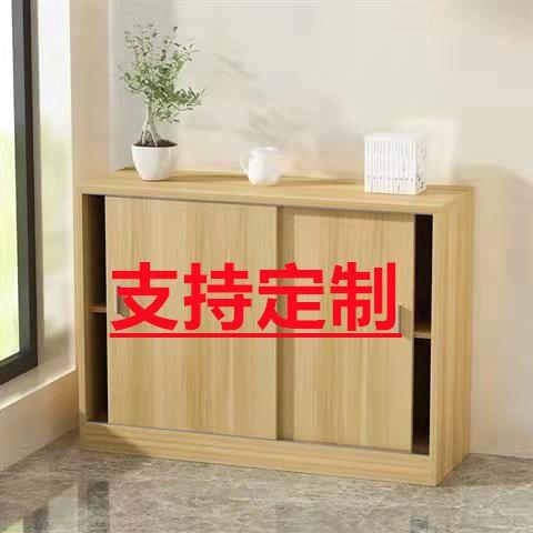 定做移门柜阳台收纳柜飘窗柜地柜衣柜收纳柜矮柜拉门柜子定制