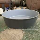 6500l塑料养鱼池大型牛筋圆桶敞口pe酸洗池户外养殖桶水产蓄水桶