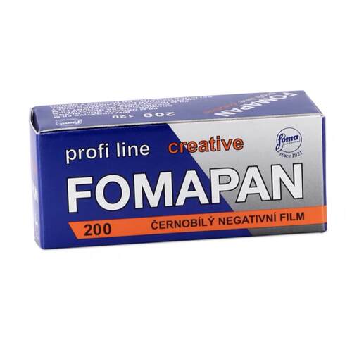 原装捷克福马 120黑白胶卷 36张 FOMAPAN200东欧风格菲林复古