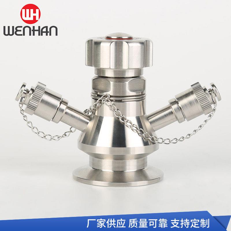 厂家现货啤酒发酵罐无菌取样阀5104C双头取样阀304取样阀