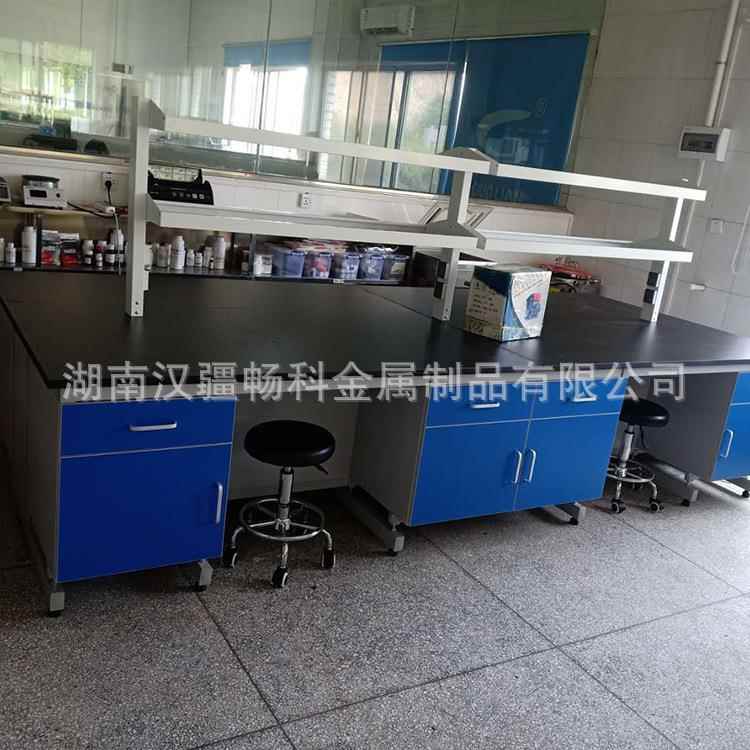 中央实验台设备实验台实验室钢木工作台全钢实验室家具化验室
