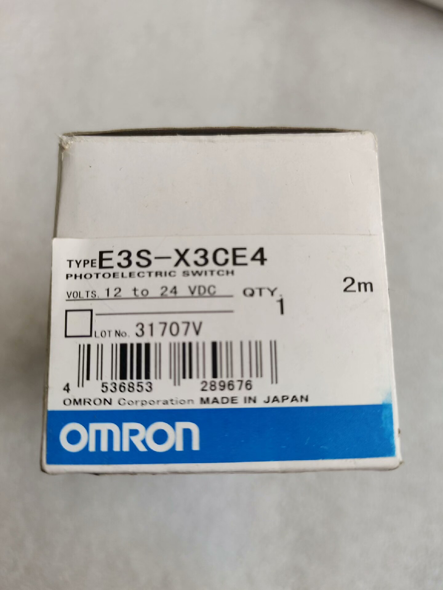 OMRON 欧姆龙  E3S-X3CE4  实物拍摄  全新