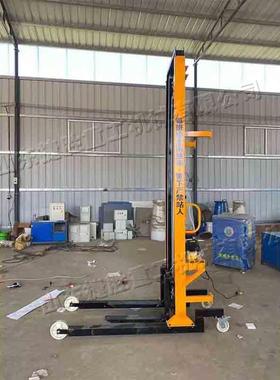 降式电动工js-13515地上砖车室内气修加块砖升降升机装移动式工地