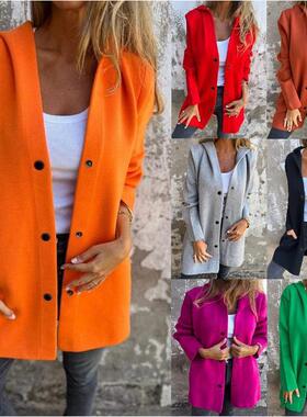 Single hooded jacket women's coat 单连帽夹克女装外套