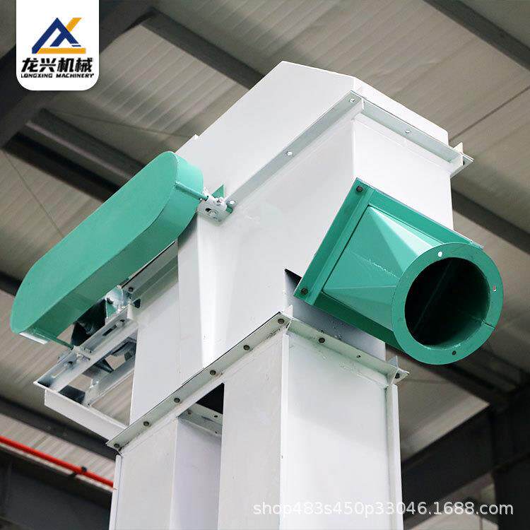 自动上料提升机粉状物料输送设备垂直上料运行稳定不扬尘