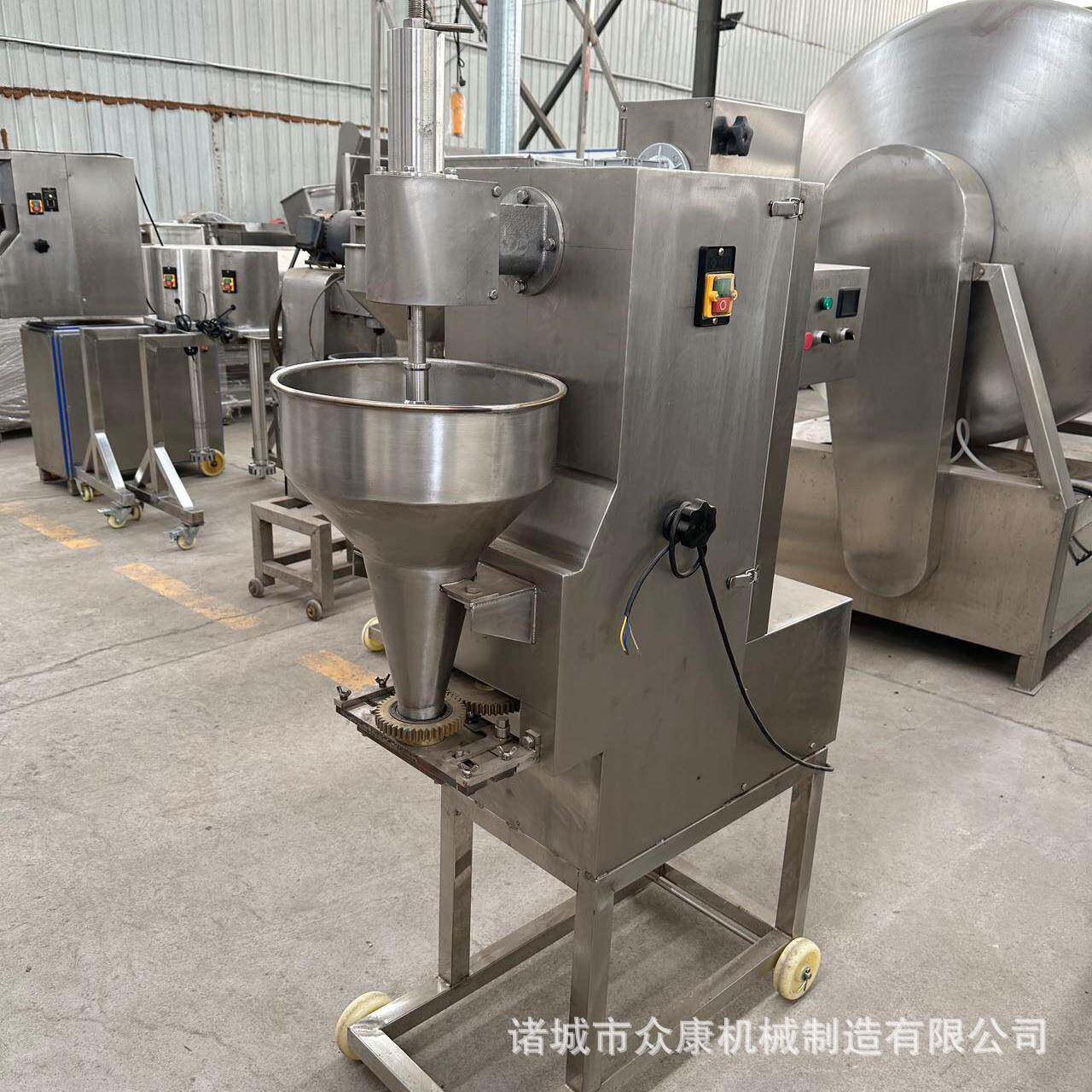 全自动牛肉丸生产设备立式丸子机鸡脯丸子鱼丸成型机紫薯地瓜丸字