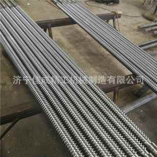 厂家直销Tr40T50T60螺距12机床精密梯形丝杆加工正反牙调节传动杆