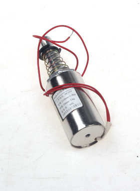 行程  山  -mq8圆柱z1515mm 电磁铁牵引dc12v  电磁铁直流dc12茗