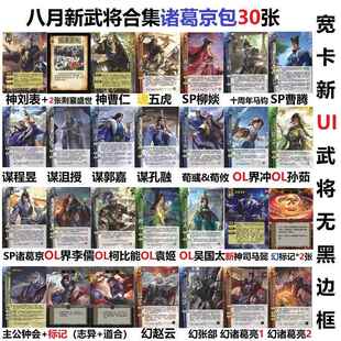 三国诸葛京杀神刘表曹仁谋郭嘉沮授荀彧荀攸界曹冲李儒志异道合幻