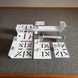 工字钢监控支架吊装摄像机鸭嘴一体支架槽钢免打孔夹板球机支架04