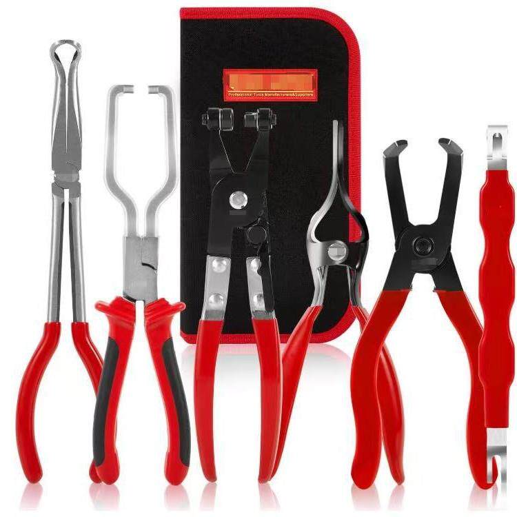 汽油管接头钳汽车油管钳滤清器快速接头卡钳拆卸钳燃油管卡扣工具