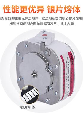 RSM120F系列充电桩熔断器AC500V1000A-新能源电动汽车直流熔断器