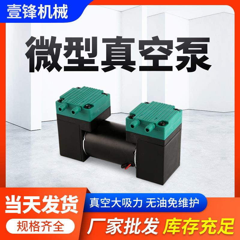 220V微型直流真空泵注氧仪小型抽气泵补水仪静音负压泵现货