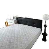 意式 高档双人主卧猫爪齐边婚床 极简黑色软包床现代简约小户型新款