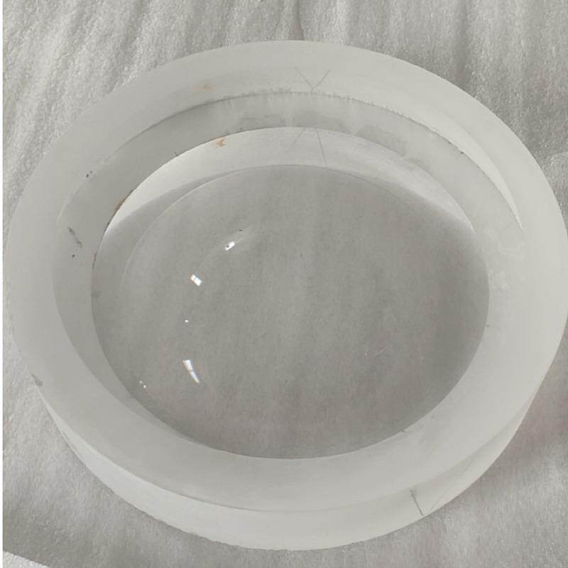 光学玻璃透镜大口径镜片252mm凹凸镜玻璃透镜弯月透镜大平凸透镜