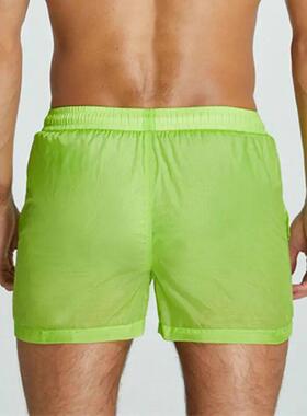 Transparent Swimwear Swimming Shorts Men