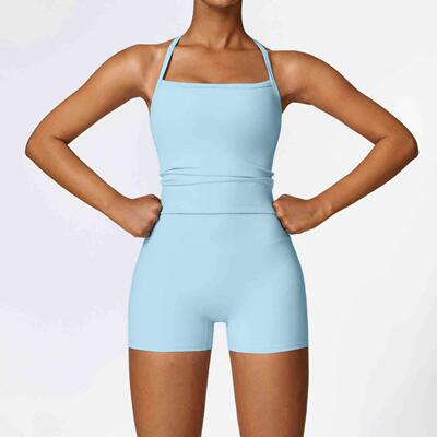 Sets Women 2 Outfits Shorts Waisted Dry Machine Washable