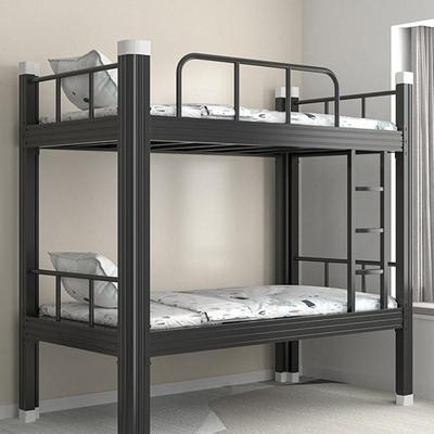 加厚铁床双艺层上下铺铁床下学校双人学生上床员工铁宿舍90259高