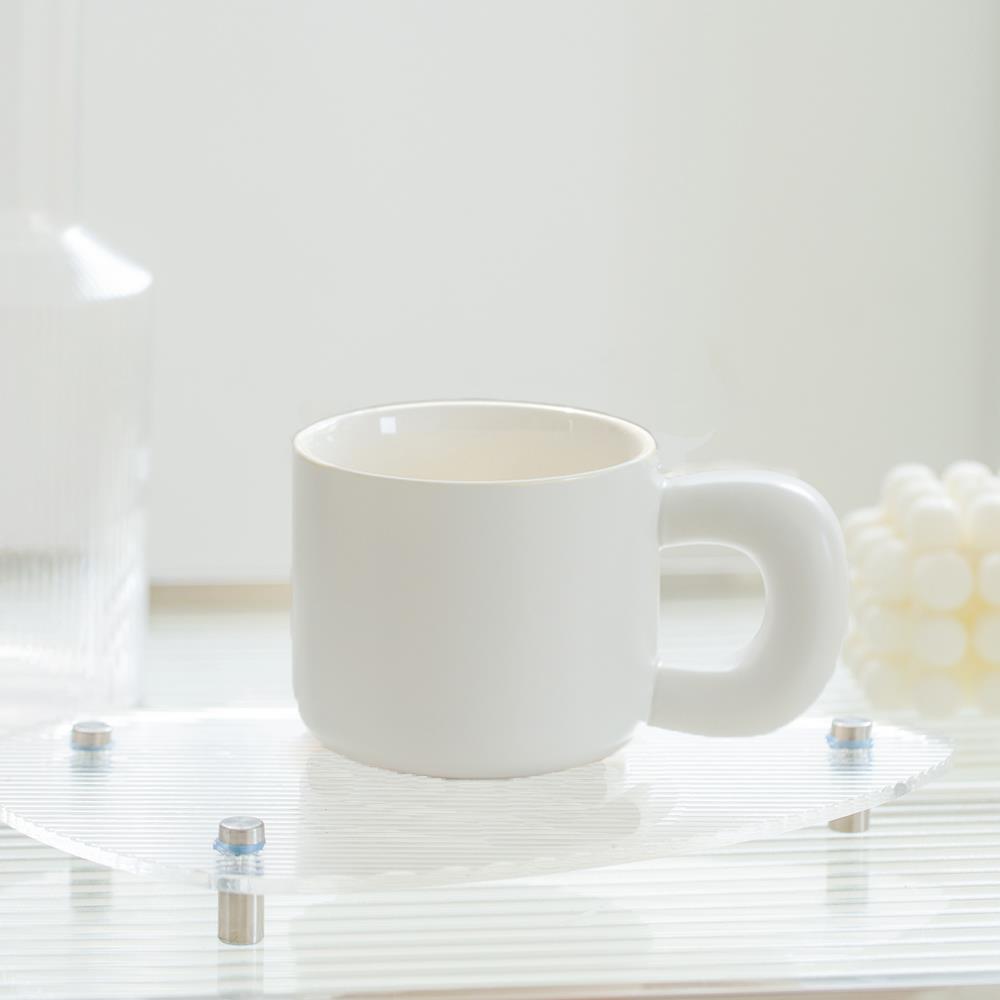 咖啡杯搅拌棒陶瓷马克杯带盖杯子女家用水杯情侣办公室早餐咖啡杯图片