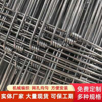养牛栏网不锈钢网养殖栏网养丝栏鸡护围FJL网果园圈地网护铁丝网