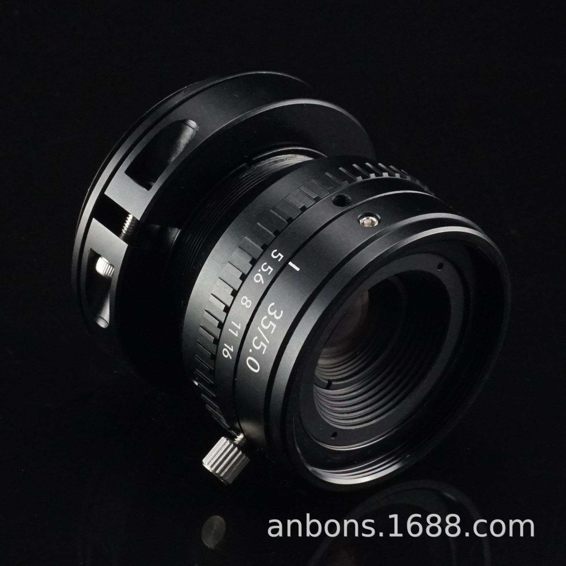 安邦盛镜头海康线扫工业镜头LS35mmF5镜头4k7um机器视觉工业镜头