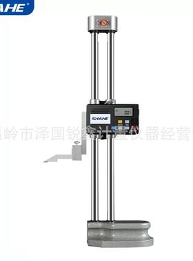 和SHAHE三双柱数显高度尺划线0-3尺00计带表高度规IWX高度百分表