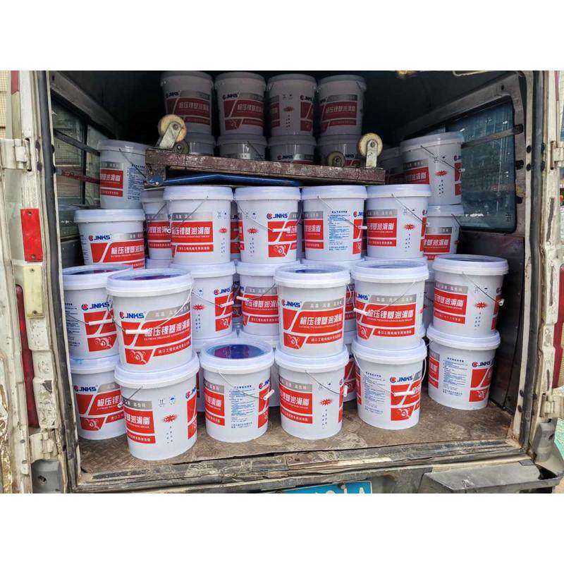 通用锂基脂黄油 润滑脂 轴承挖机打黄油工程机械专用脂 黄色15kg