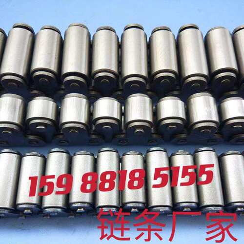 地轨链条自由倍速输送链条C2040-1LTR顶置滚轮链条16A08A10A12A