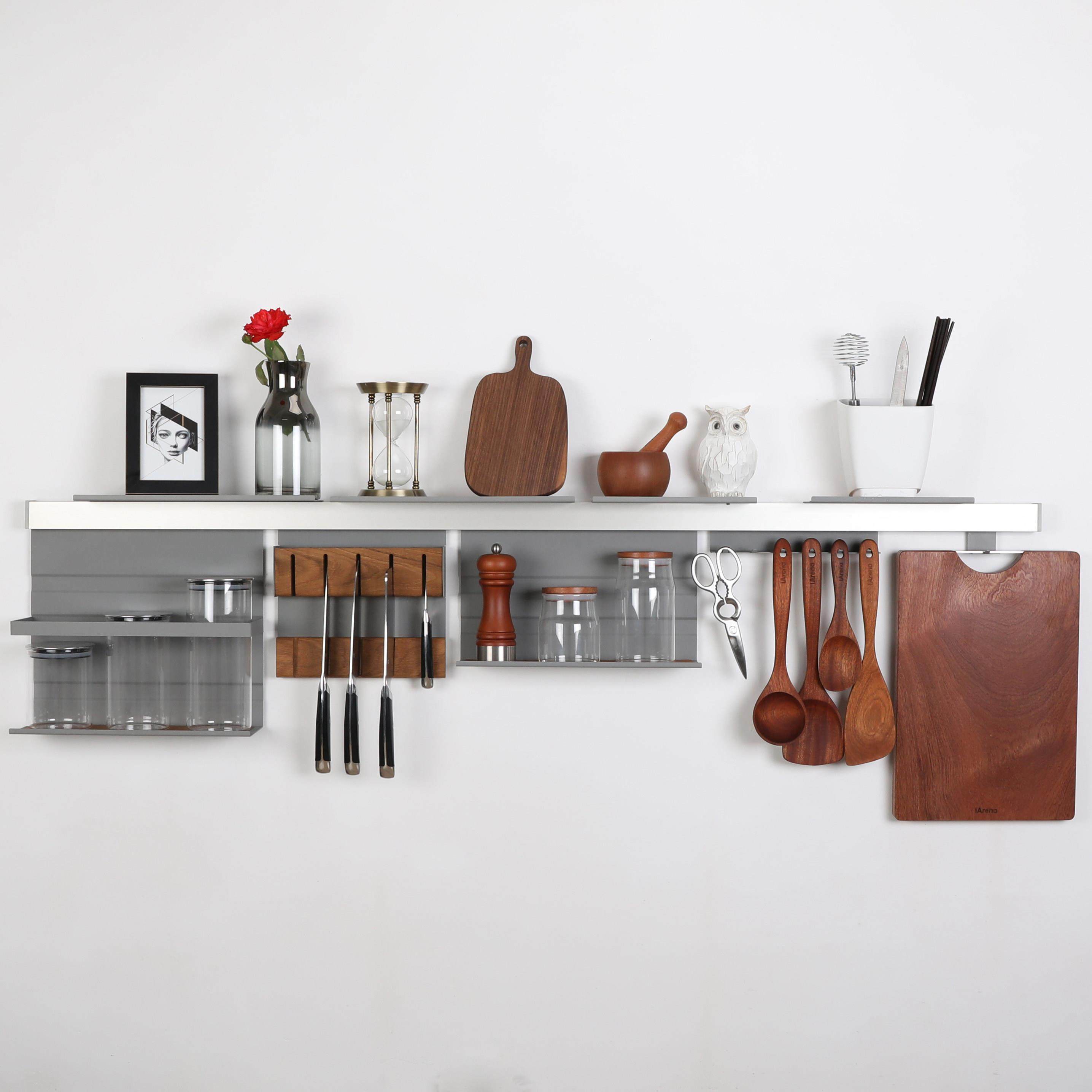 iArena凯斯宝玛挂件同款免打孔厨房壁挂置物收纳调味架锅盖架刀架,家装主材,厨房挂件套餐,淘宝优惠券,粉丝福利购,淘宝优惠卷