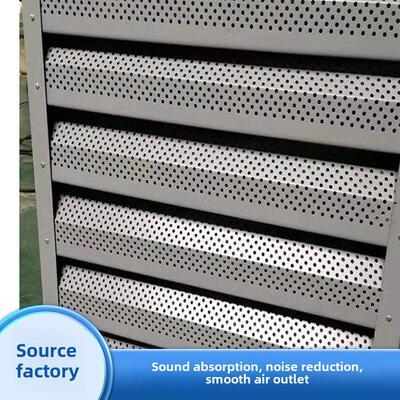 消声器百叶消声器防雨百叶电站机房配电室通风降噪消声器百叶