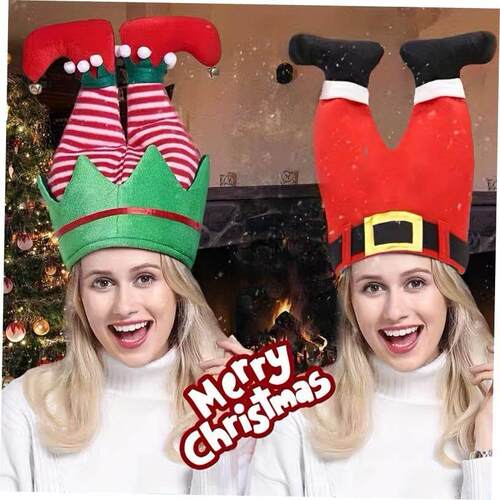 Christmas Decorations Party Hat Santa Elf Gift圣诞装饰派对