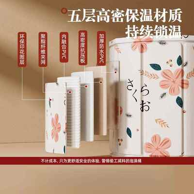 泡澡桶大人折叠蒸家冬用天沐浴桶成人洗澡桶桶汗全身浴GYG浴缸