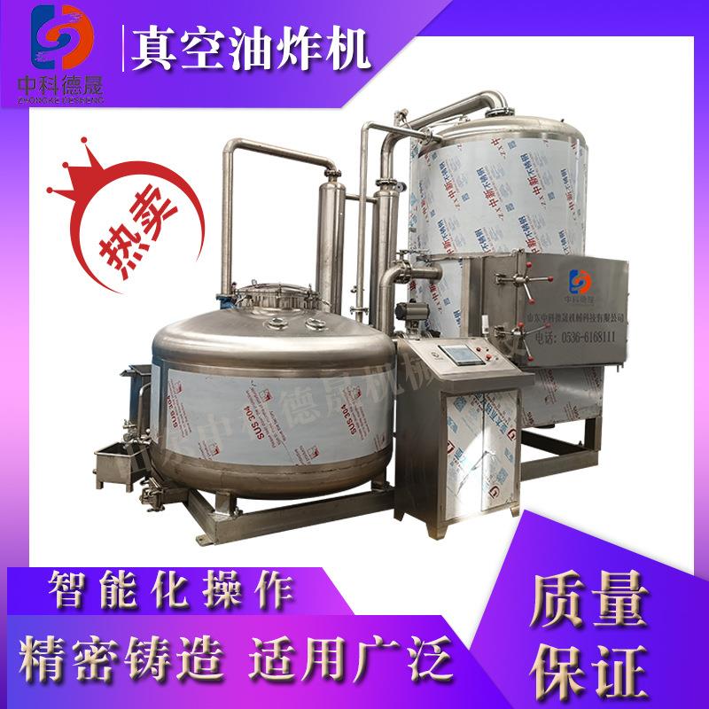 商用不锈钢低温真空油炸机自动果蔬酥脆爽口脆片油炸设备
