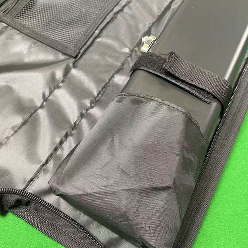 蓝图杆包新款二槽三槽通用手提肩背双刺绣杆盒杆包台球杆盒外包