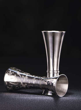 304优质不锈钢打造一体式加厚量酒器量杯 调酒器30/60ml