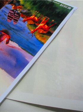 0.914*30m室内化纤亚光防水油画布无框画影楼挂画喷墨白底绷框