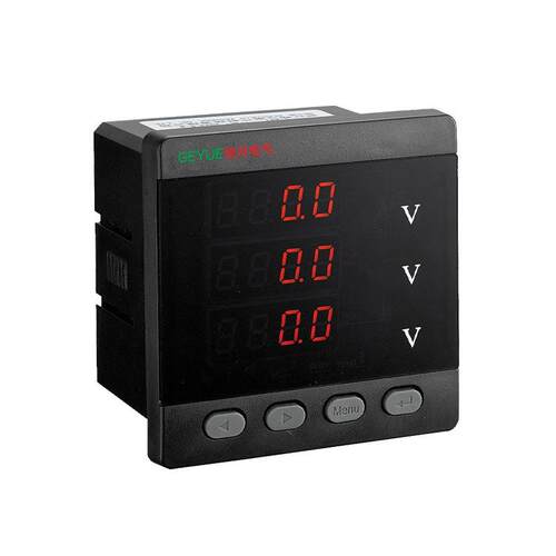 GY194U-K4系列LED数显三相电压表 电压测量表 伏特表