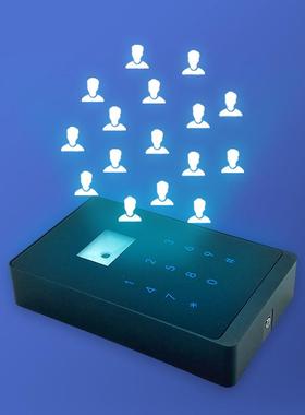 金属TCP门IP扫码码密码禁一体机支持CCPU卡金属外观扇区卡I卡密开