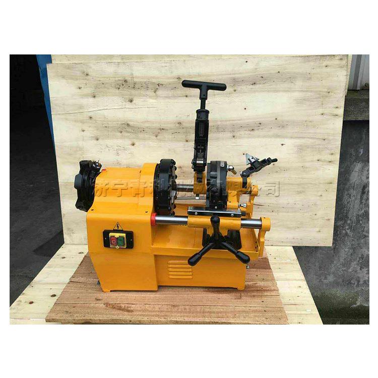管道切割内孔倒角机 380V电压钢管绞削管螺纹机 锥管螺纹设备
