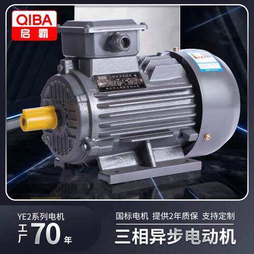 吹塑数控水泵电机y3交流电动机YE3-100L-3w三相异步电机马达