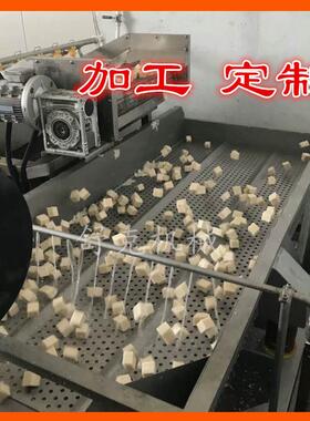鱼豆腐蒸煮线时间可定速度可调千页豆腐304不锈钢蒸线诸城定制