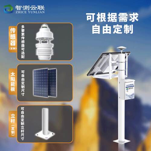 智测云联位移监测站gnss位移监测站水坝山体滑坡铁路监测实时预警