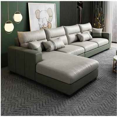 北欧现代科技布免洗小户型客厅组合转角别墅区样板房沙发售楼部