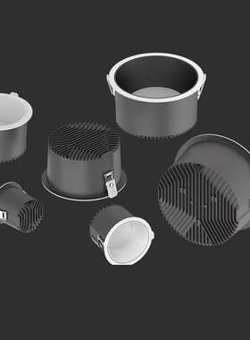全光谱护眼防眩筒灯嵌入式10W1W145W30W20程W50W家用商用工照明88