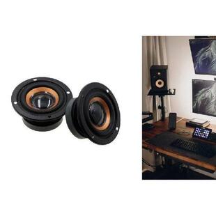 2Pcs Low Frequency Tweeters Speakers 2Inch 4Ohm 3W