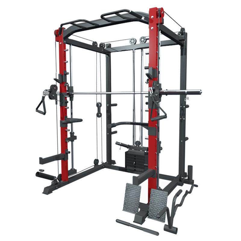 龙门架健身器材家用史密斯机卧推深蹲架一体多功能器械综合训练器