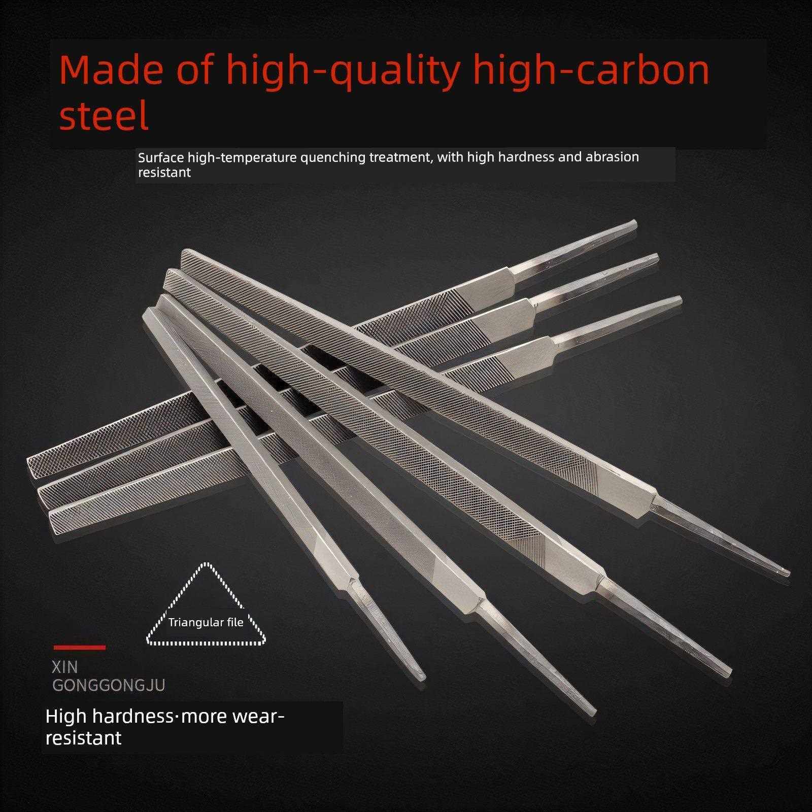 三角锉高碳钢锉三角金属研磨工具磨锯子锉小锉木工磨粗齿,五金/工具,钳工锉,淘宝优惠券,粉丝福利购,淘宝优惠卷